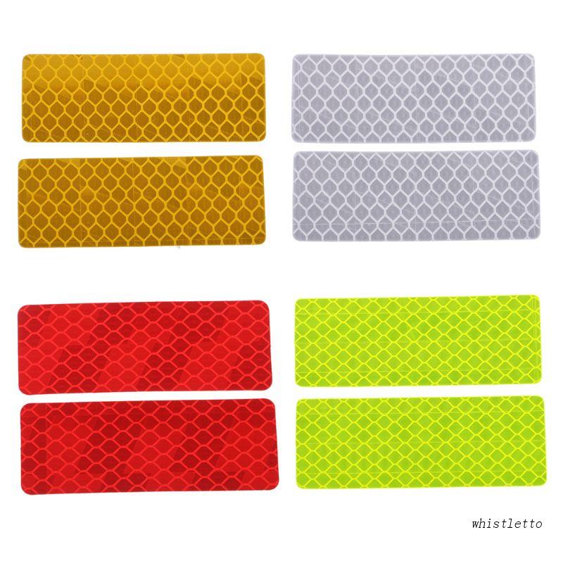 Bộ 2 Dải Dán Phản Quang Cảnh Báo An Toàn Cho Xe Hơi