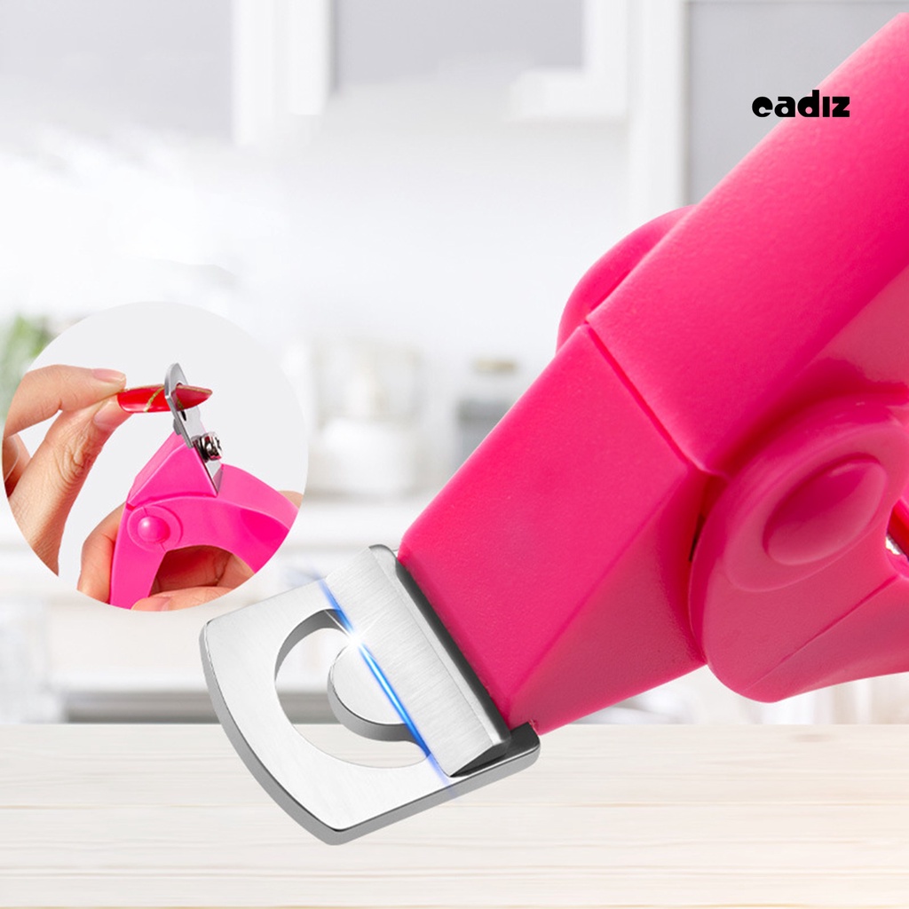 1 Bộ Kềm Cắt Móng Chân Bằng Thép Không Gỉ Chống Văng Dễ Sử Dụng Loại U