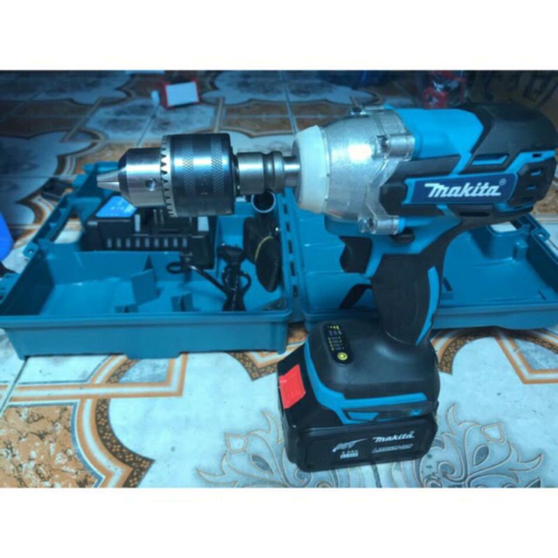 Đầu chuyển đổi máy bắt bulong sang đầu manh ranh  có ren 13mm - đầu chuyển khoan đa năng máy Thái Bảo