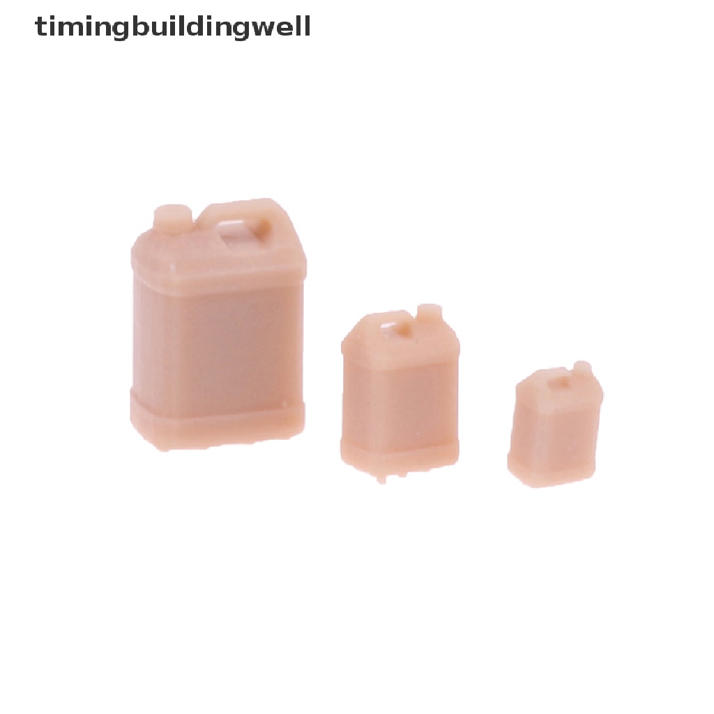 Mô Hình Thùng Dầu Diorama Không Màu Bằng Nhựa Resin 1 / 64