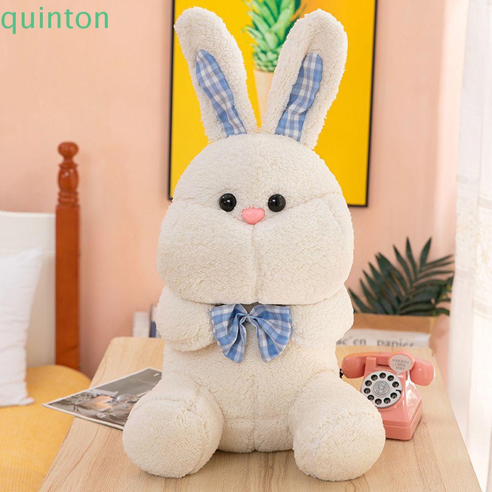 Đồ chơi nhồi bông Hình Thỏ QUINTON Đáng Yêu Mềm Mại