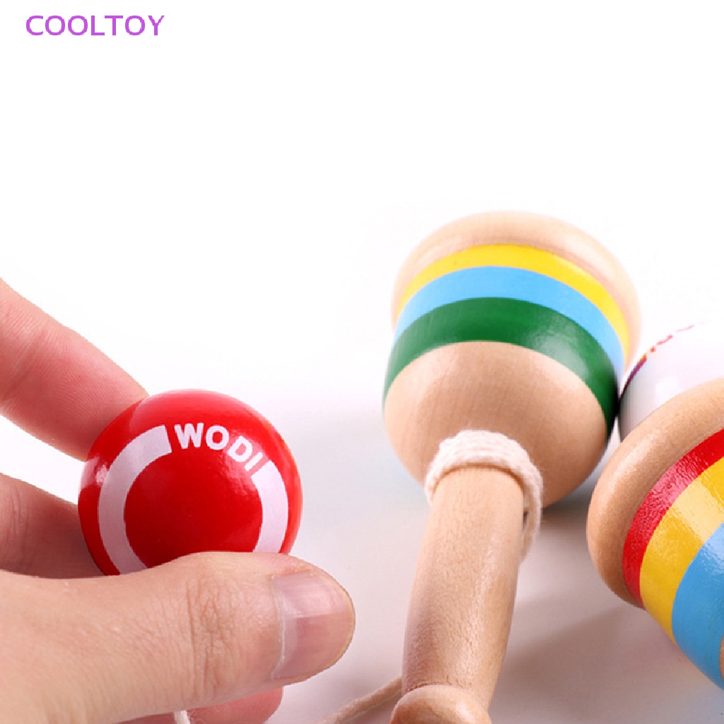 Cooltoy Đồ Chơi Bắt Bóng Kendama Cổ Điển Quà Tặng Cho Trẻ Em
