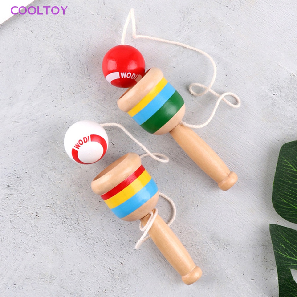 Cooltoy Đồ Chơi Bắt Bóng Kendama Cổ Điển Quà Tặng Cho Trẻ Em