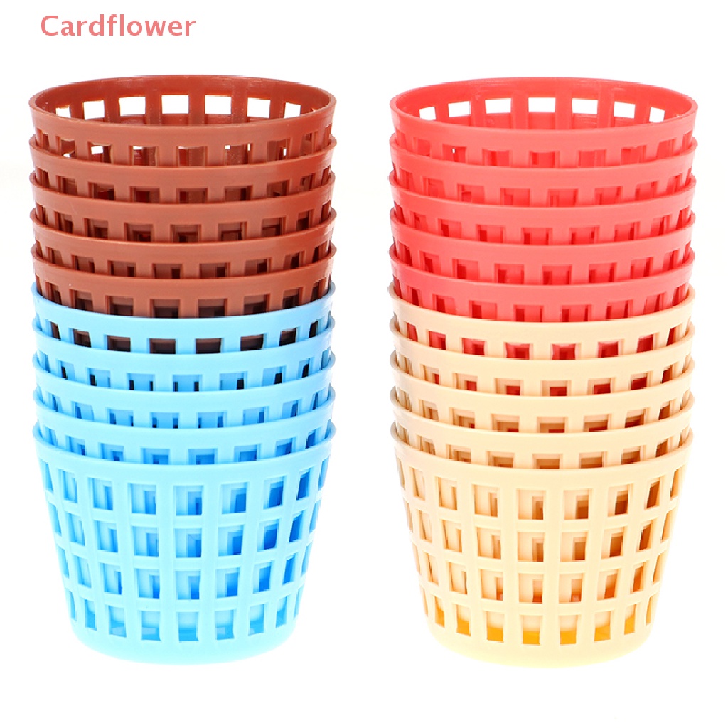 Bộ 5 Giỏ Đựng Đồ Mini Tỷ Lệ 1 / 12 Trang Trí Nhà Búp Bê Mới