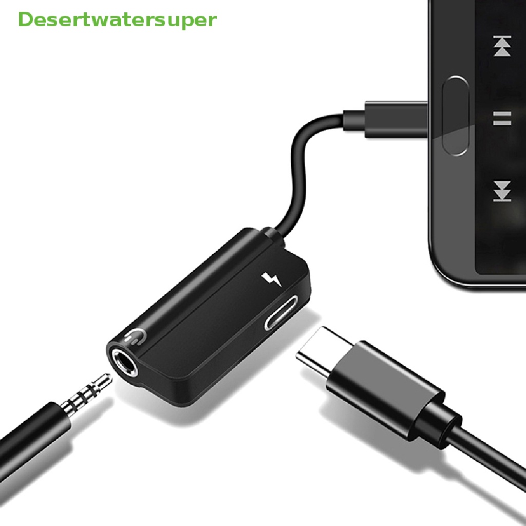 Dây Cáp Chuyển Đổi Type c Sang Hai Cổng 3.5mm