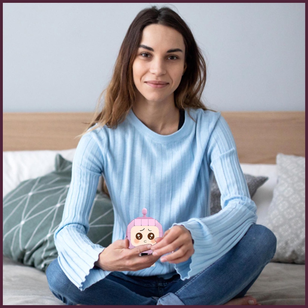 Đồ Chơi Lắp Ráp Mô Hình Thú Cưng Mini Dễ Thương Dùng Làm Quà Tặng Cho Bé