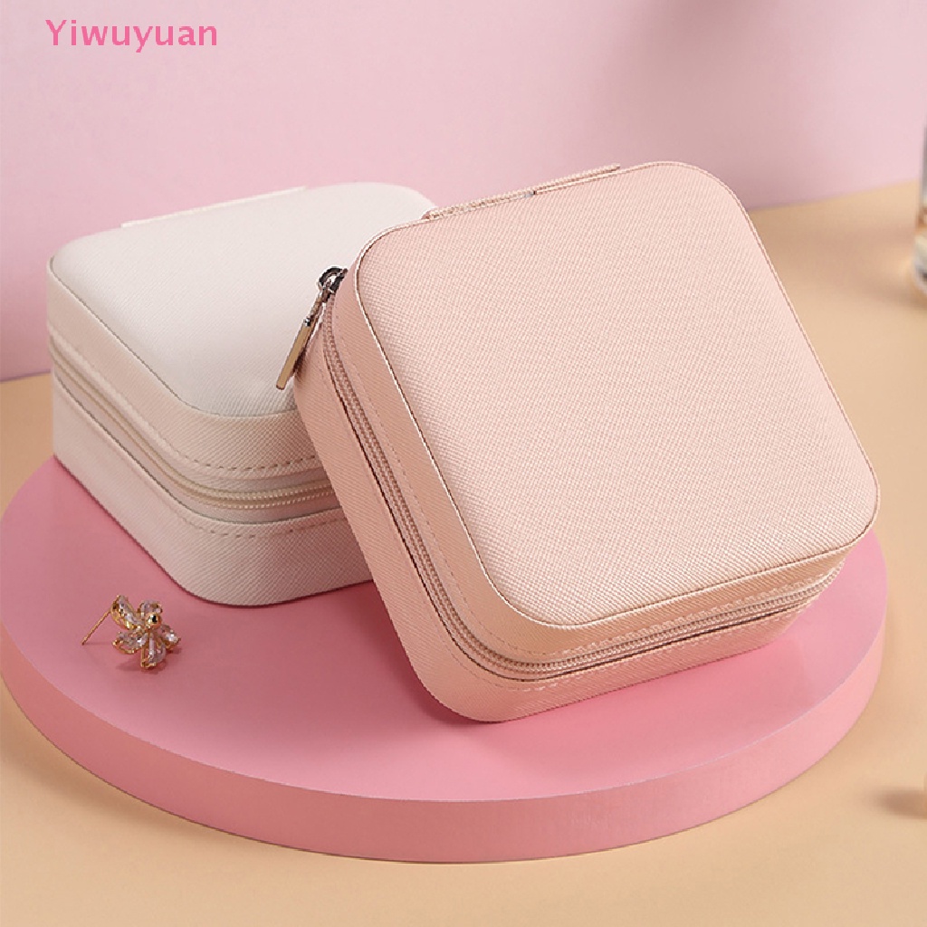 1 Hộp Đựng Trang Sức Có Khóa Kéo Mới