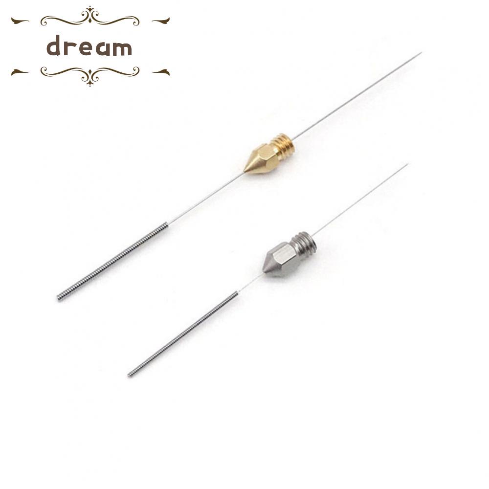 【DREAMLIFE】Nozzle Cleaning Needle Needles Stainless Steel 0.2/0.25/0.3/ 0.35/0.4mm