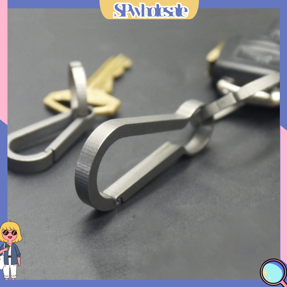 <SPwholesale> Móc Chìa Khóa Bằng Hợp Kim Titan Cho Xe Hơi