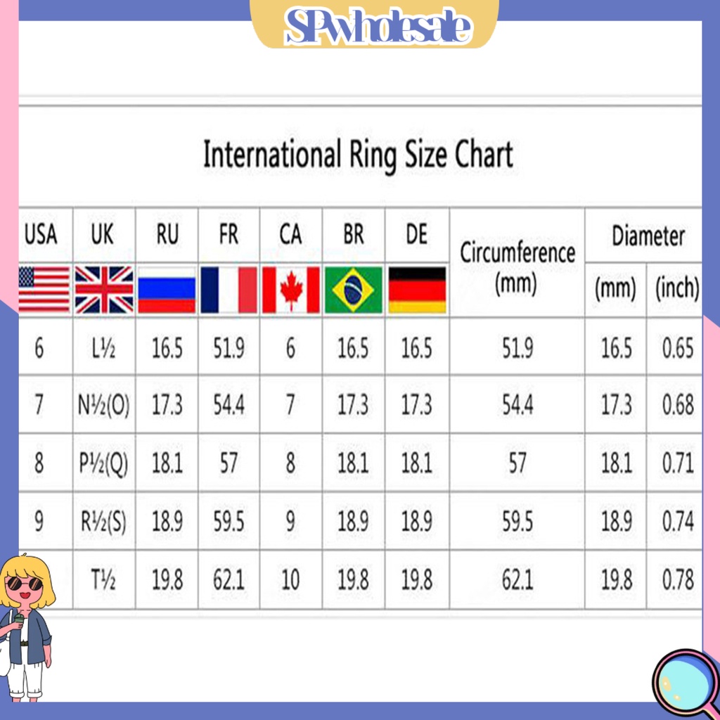 <SPwholesale> Bộ 2 Nhẫn Đính Đá Hình Trái Tim Sang Trọng Cho Cô Dâu