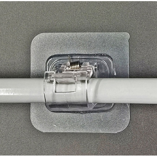 Móc dán đỡ thanh treo trong suốt (GIÁ 1 CÁI)