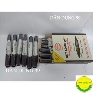 [CHÍNH HÃNG] BÚT LÔNG DẦU QUEEN (Hộp 12 bút)