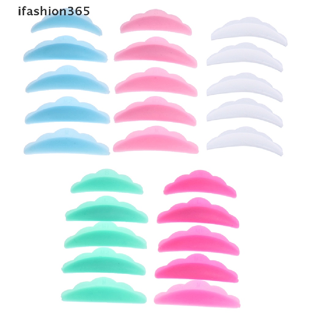 Set 5 Cặp Đệm Uốn Cong Lông Mi Thời Trang ifashion365