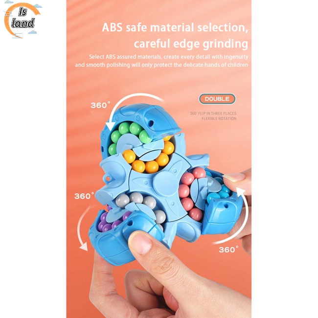 Đồ Chơi Khối Lập Phương Sáu Mặt Xoay Ma Thuật 2 Trong 1 Làm Quà Sinh Nhật Cho Bé