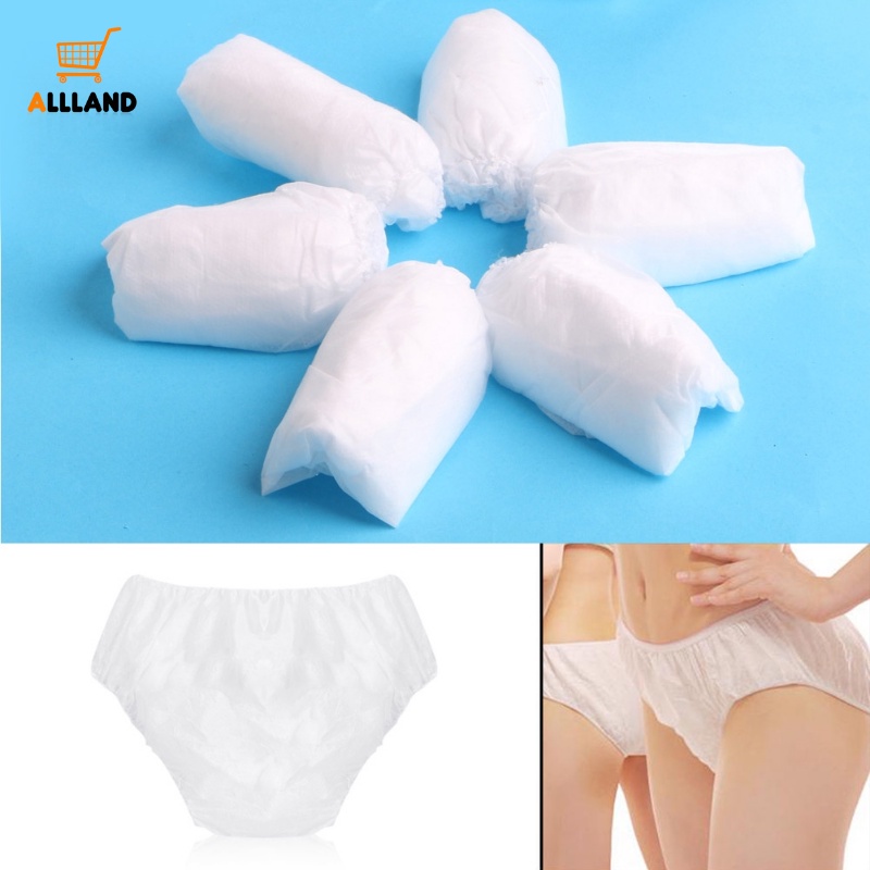 Quần Lót Khẩn Cấp Bằng Vải Không Dệt Màu Trắng Dùng Một Lần Cho Nam Và Nữ