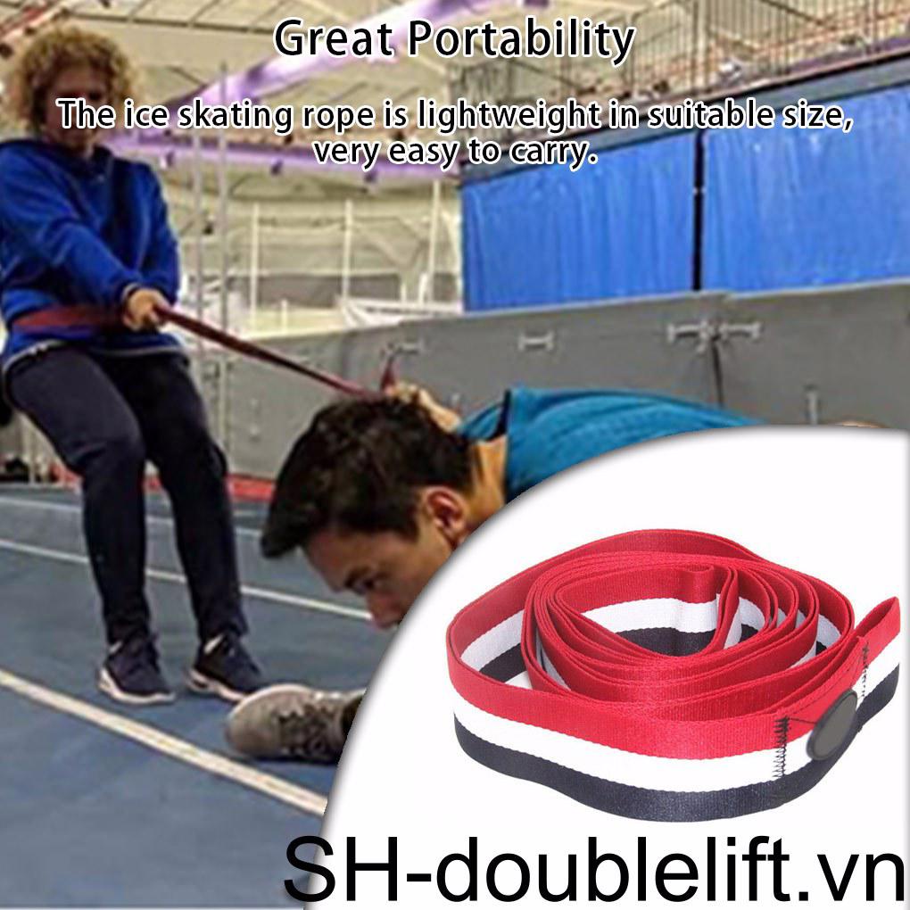 Dây Kéo Bằng Polyester Chống Mài Mòn Hỗ Trợ Luyện Tập Trượt Băng / Chơi Thể Thao Ngoài Trời