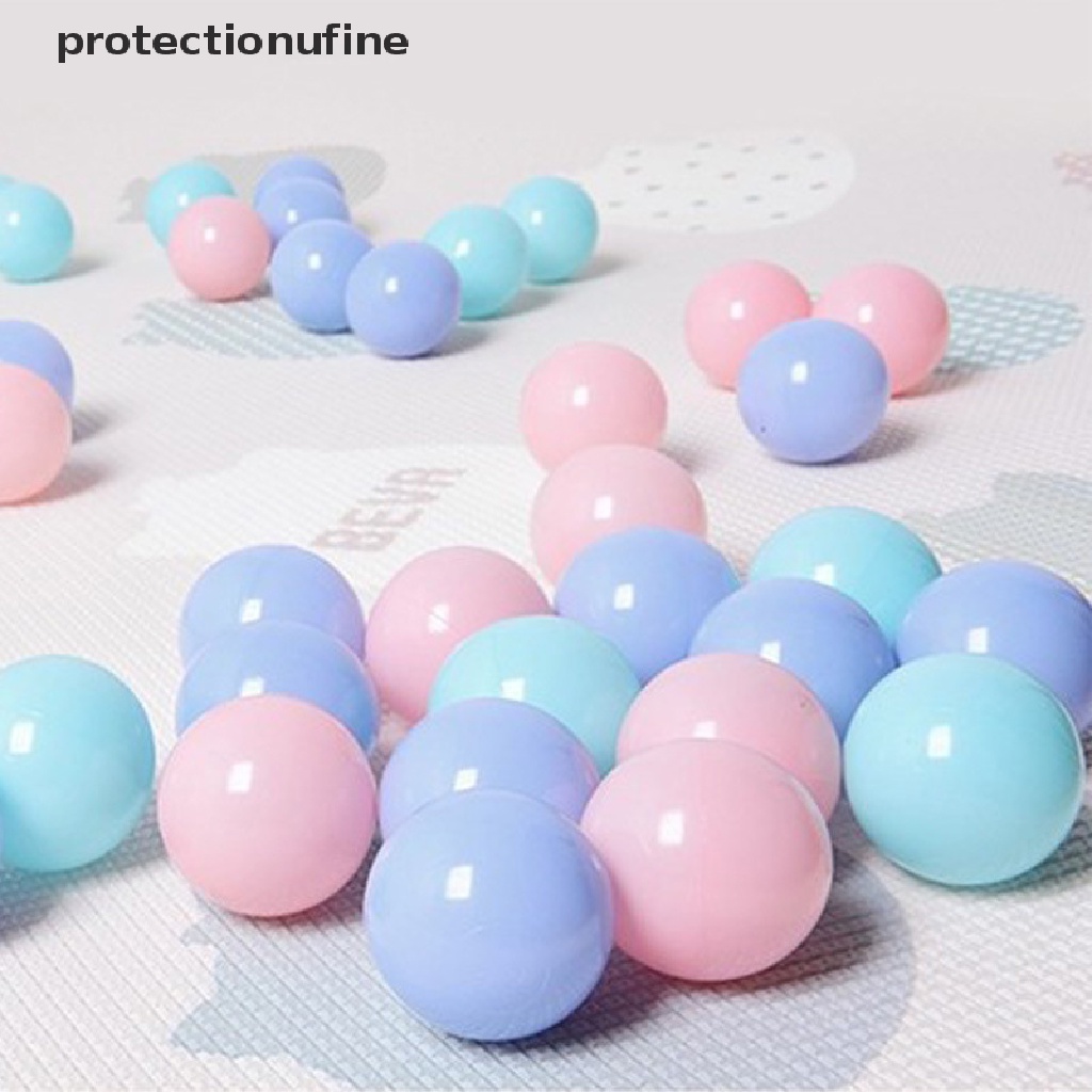 Set 100 / 200 Bóng Nhựa Mềm Nhiều Màu Sắc Cho Bé Chơi Bể Bơi