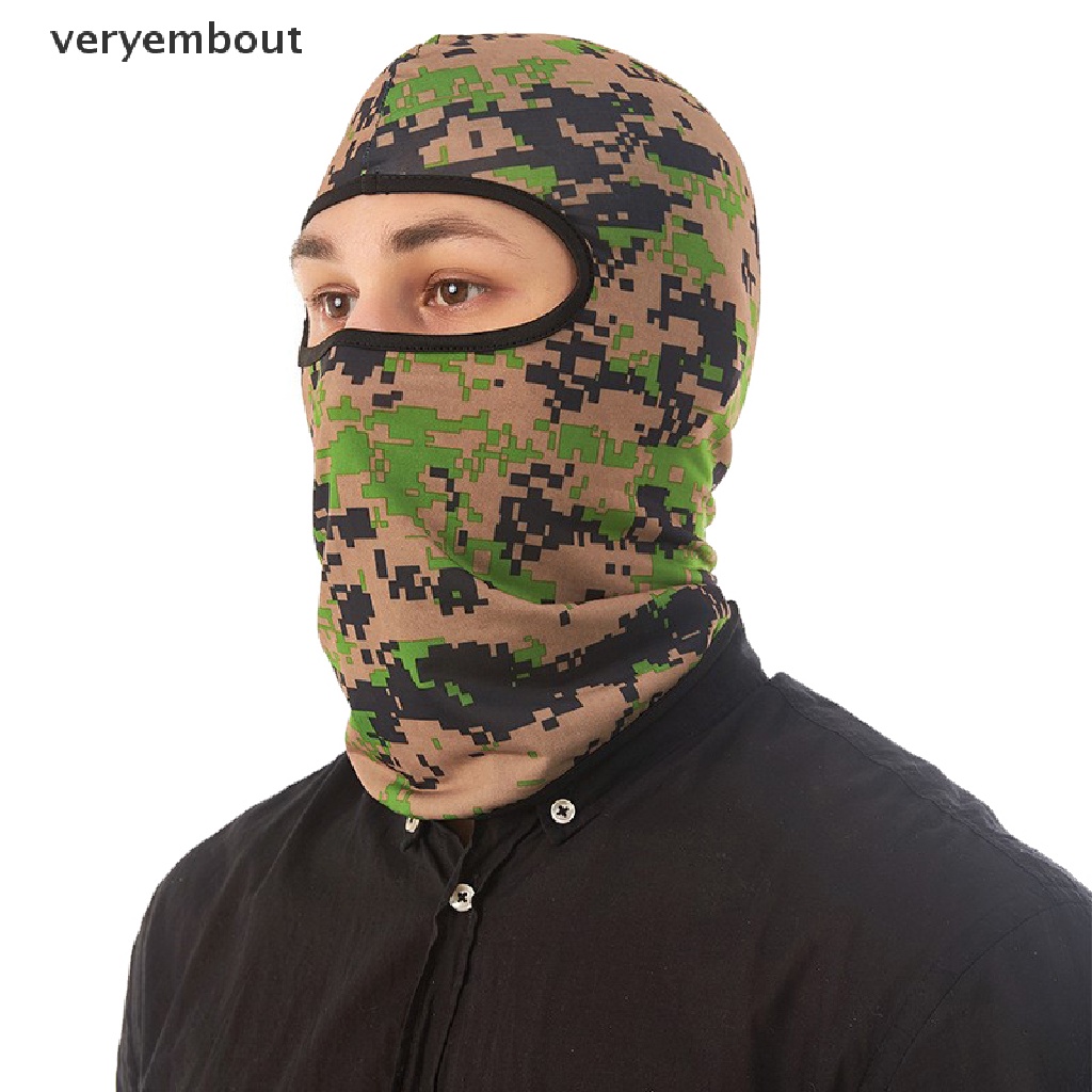 Khẩu Trang Balaclava Che Phủ Toàn Diện Chống Tia UV Khi Đi Xe Máy