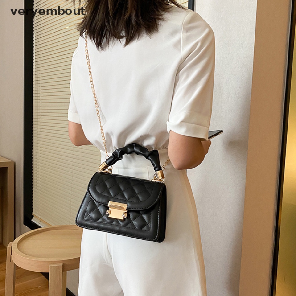 Túi Đeo Chéo Vai Bằng Da PU Họa Tiết Thêu Thời Trang Sành Điệu Cho Nữ