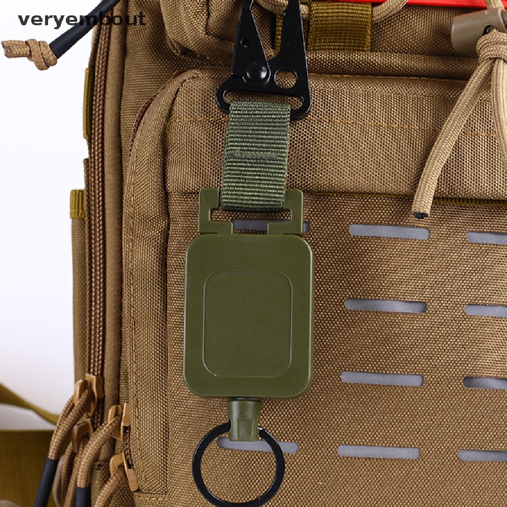 Móc Khóa Dây Thép Chất Lượng Cao Đa Năng Có Thể Thu Gọn Dùng Khi Câu Cá / Leo Núi