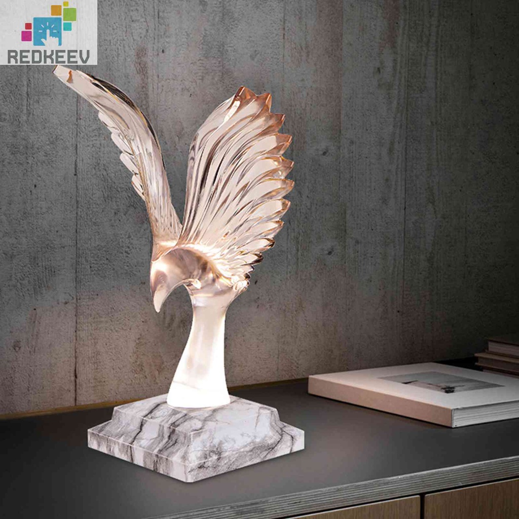 Đèn Ngủ Hình Chim Đại Bàng Bằng Acrylic Điều Khiển Cảm Ứng Không