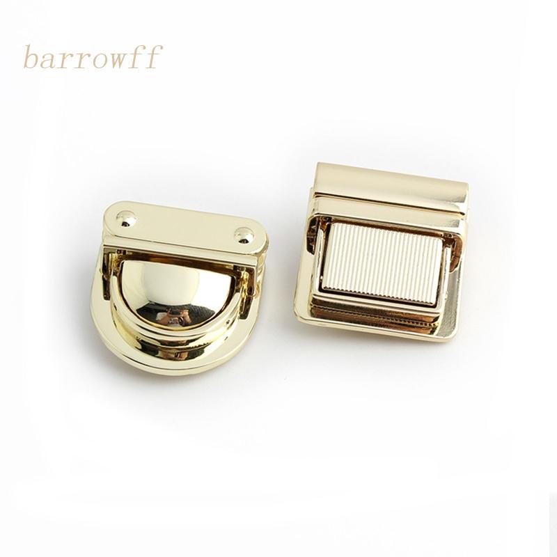 Khóa Lưỡi Kim Loại 32x31mm Chuyên Dụng Sửa Chữa Túi Xách / Ví Nữ