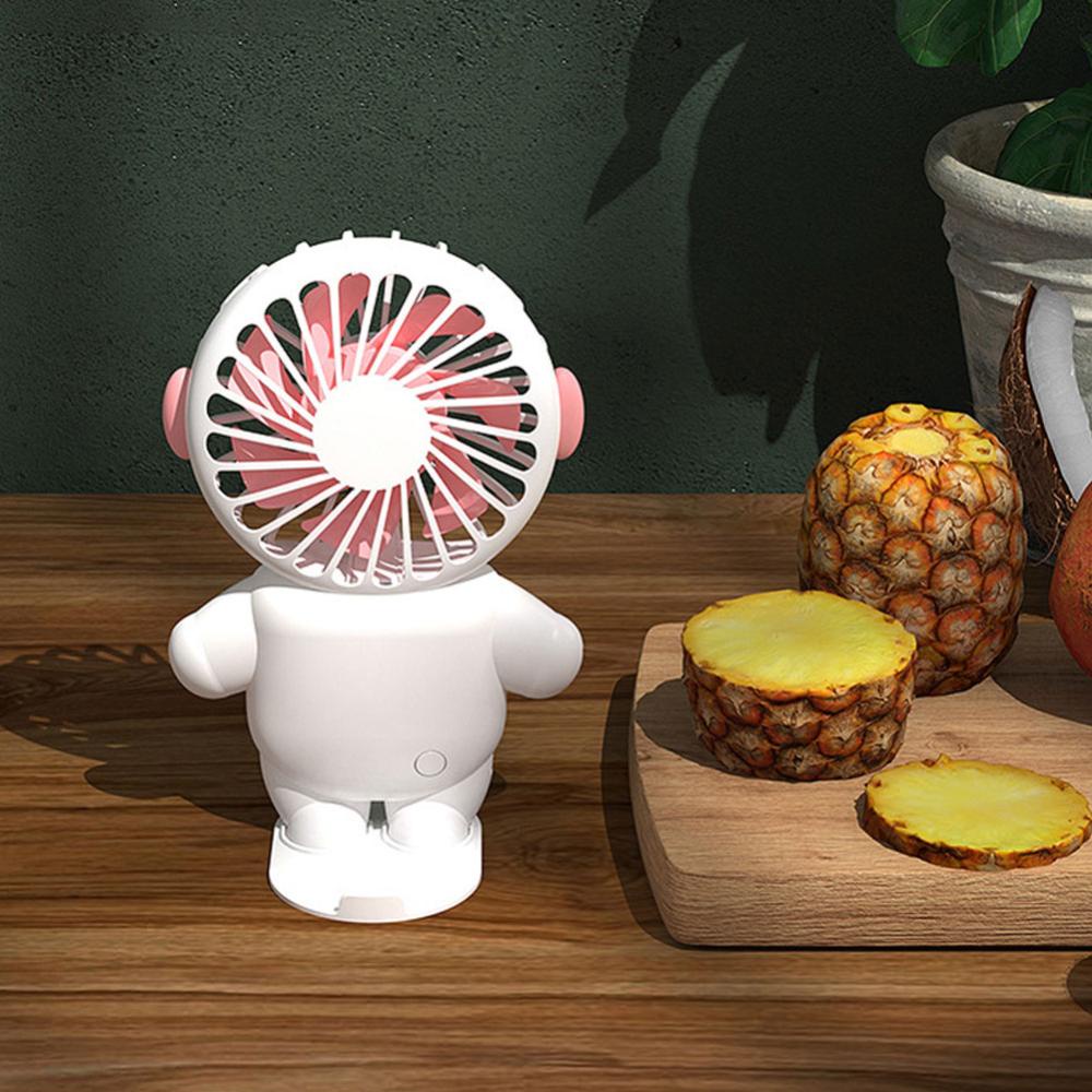 Quạt Mini Cầm Tay 400mah Sạc USB 3 Tốc Độ Kèm Giá Đỡ B6G3 Tiện Dụng