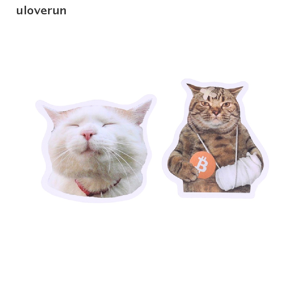 Set 50 Miếng Dán Chống Thấm Nước Hình Chú Mèo Ngộ Nghĩnh Dễ Thương