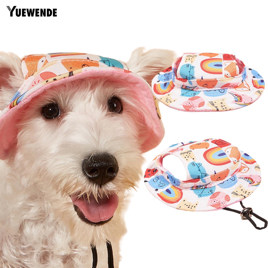 Yue.z Mũ Công Viên Cung Cấp Nhiều Kiểu Dáng Có Khóa Điều Chỉnh Dành Cho Thú Cưng