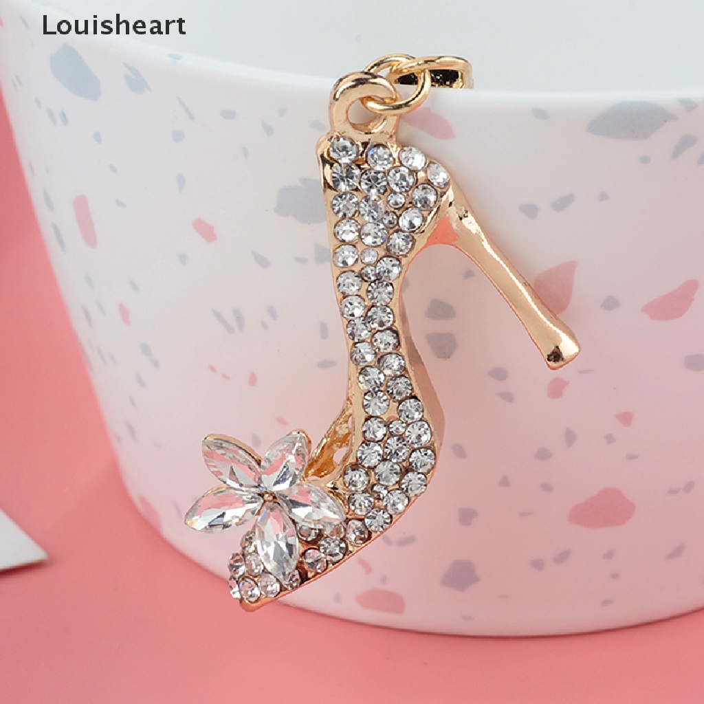 Móc Khóa Hợp Kim Hình Giày Cao Gót Louisheart Dễ Thương