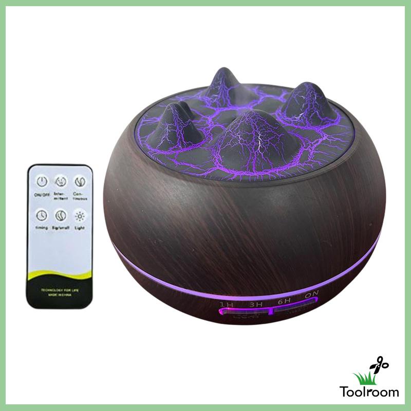 Máy Khuếch Tán Tinh Dầu 400ml Có Đèn Ngủ Hẹn Giờ Tiện Dụng Cho Gia Đình