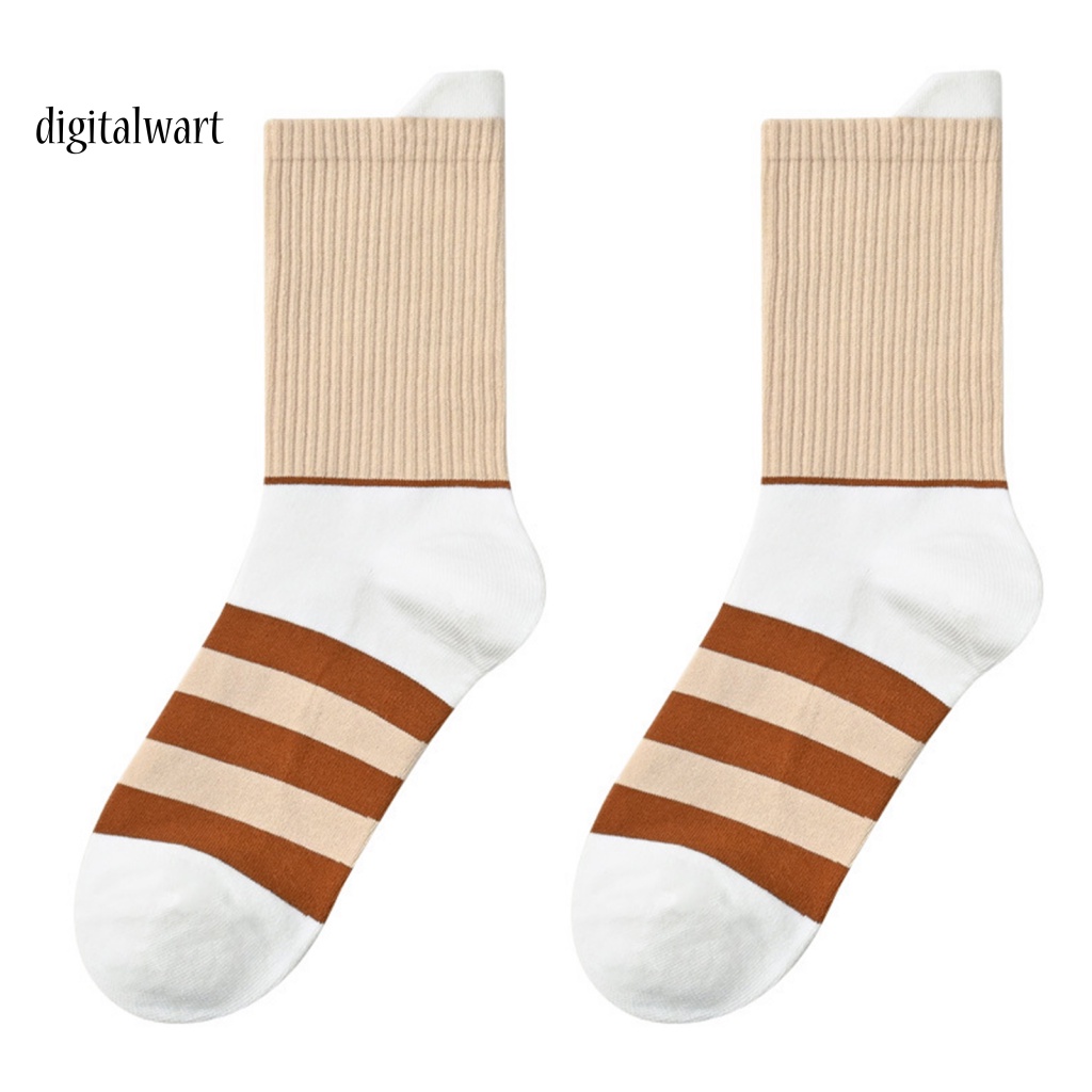 Kỹ Thuật Số| 1 Đôi Vớ Cotton Ống Trung Co Giãn Chống Trượt Thấm Hút Mồ Hôi Thoáng Khí Giữ Ấm Mùa Thu Đông Cho Nam