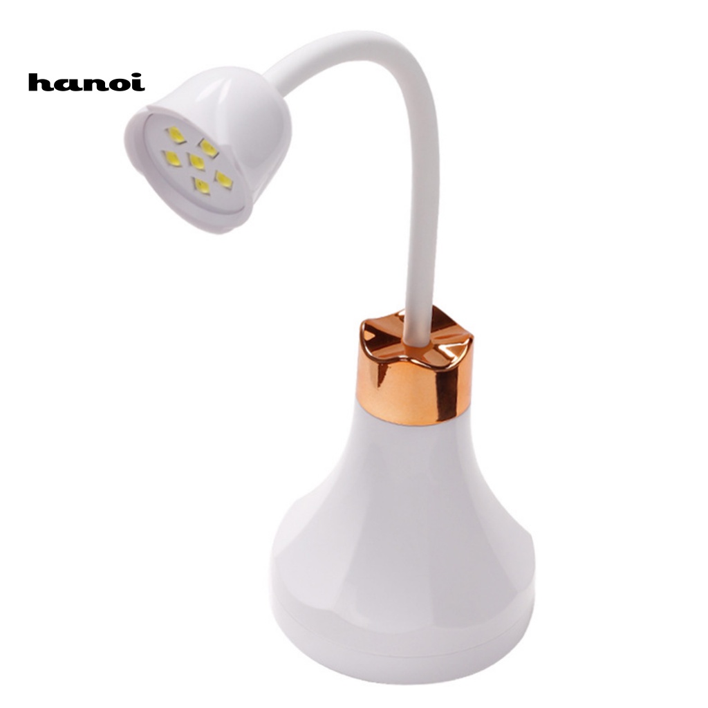 1 Bộ Đèn LED 360 Độ Làm Móng Bằng Nhựa Không Chói Có Thể Uốn Cong Kèm Sạc Lại