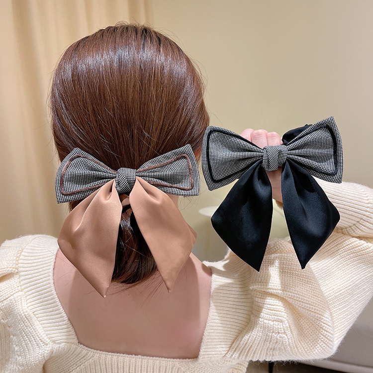 Dây Cột Tóc Bản Lớn Cao Cấp Thời Trang Mùa Xuân Cho Nữ