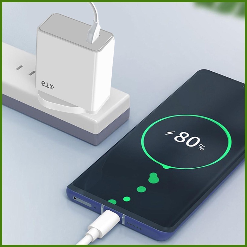 Cục Sạc Nhanh QC 5.0 67W USB C Gắn Tường Tương Thích Với Máy Tính Xách Tay rdavn rdavn