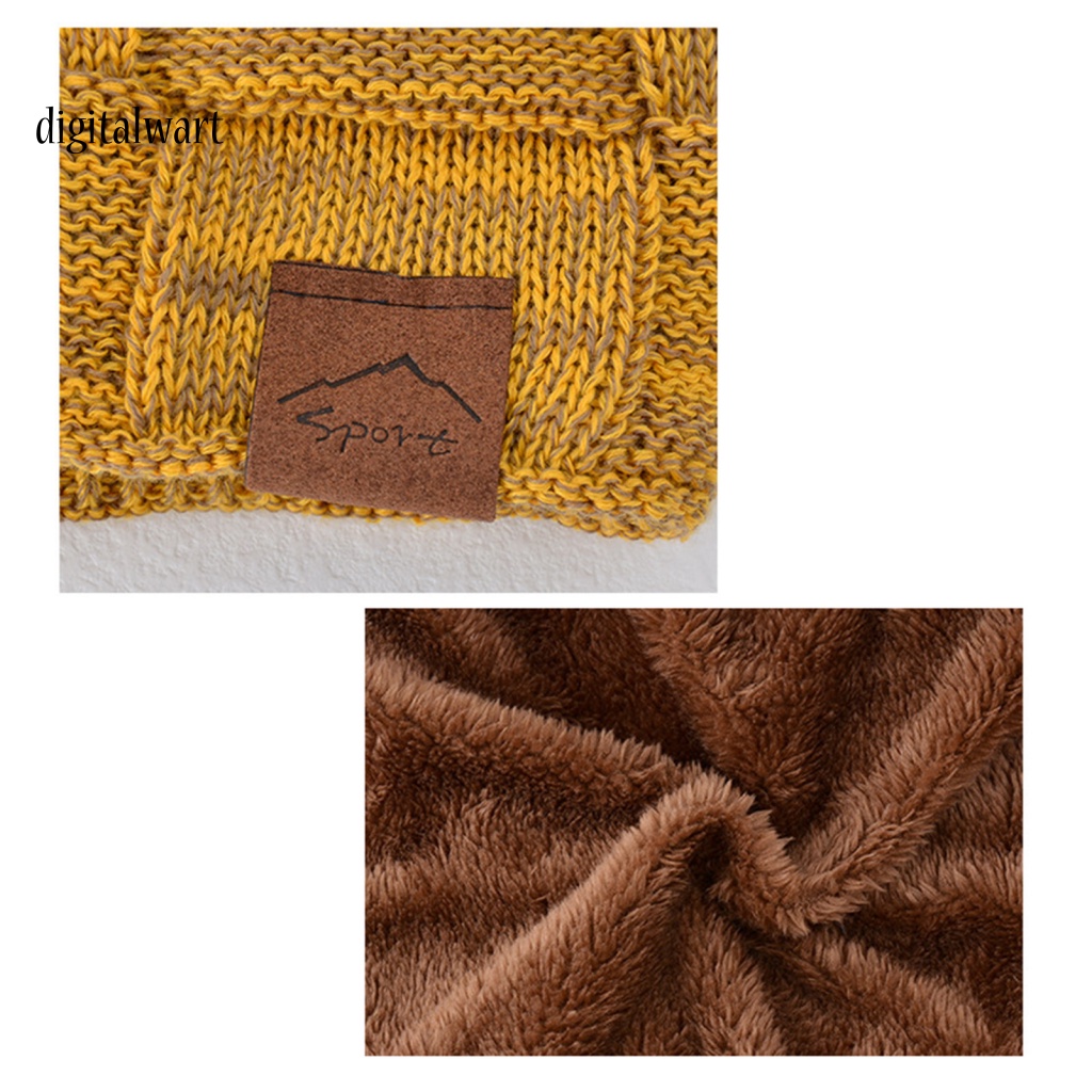 Kỹ Thuật Số| Mũ Tai Bèo Phủ Lông Dày Dặn Màu Sắc Trơn Không Vành Chống Gió Thời Trang Thu Đông Cho Nữ