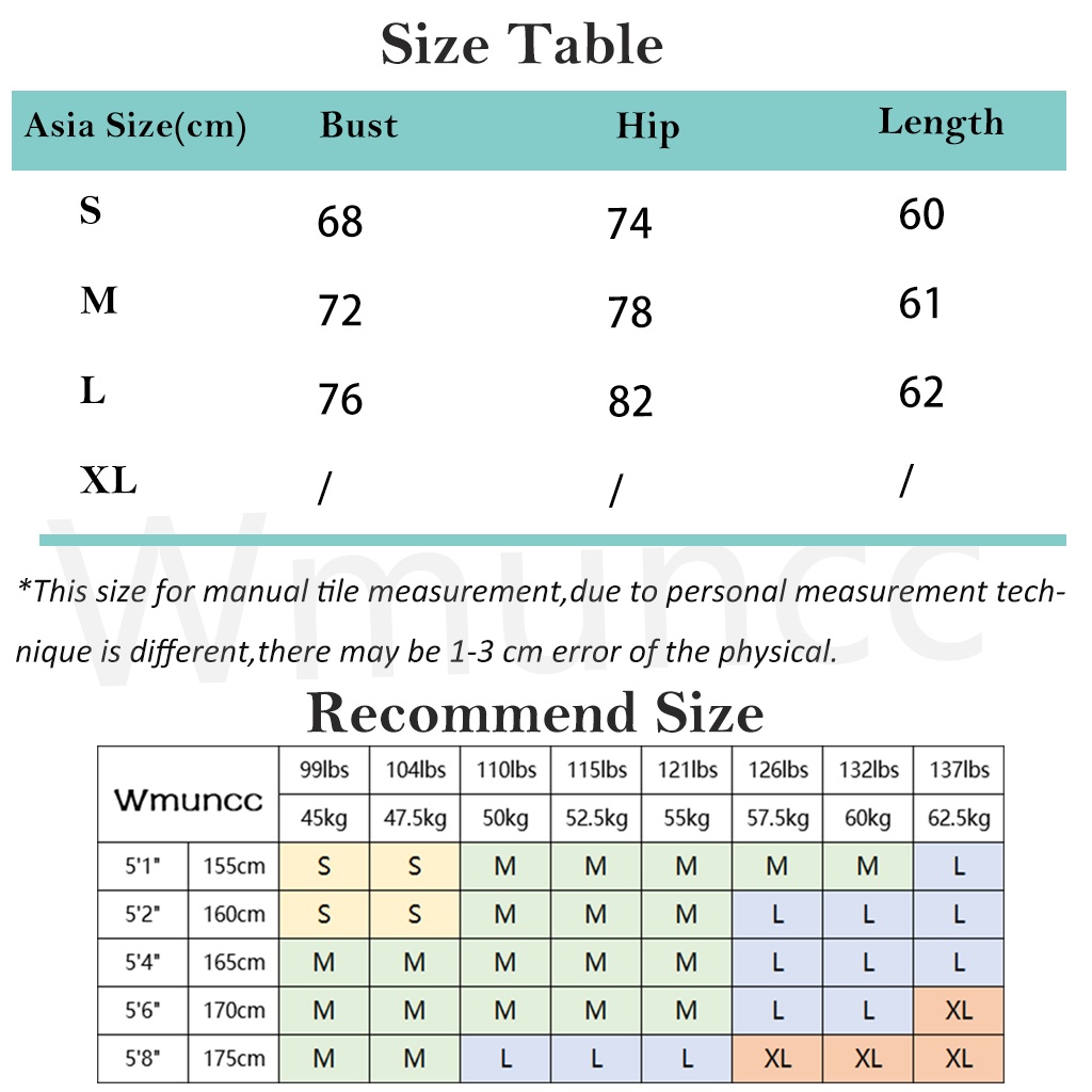 Wmuncc Bộ Áo Liền Quần Lưng Cao Co Giãn Thời Trang Tập Yoga Cho Nữ