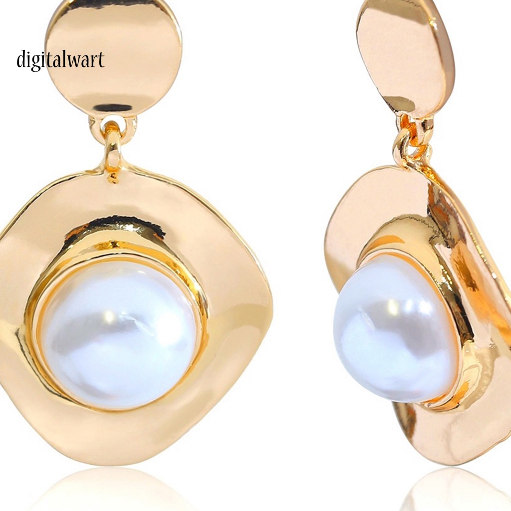 Kỹ Thuật Số| 1 Đôi Bông Tai Hợp Kim Dáng Dài Thời Trang Công Sở