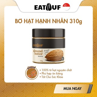 Bơ hạnh nhân rang mịn không đường 100% đạm thực vật eatnuf