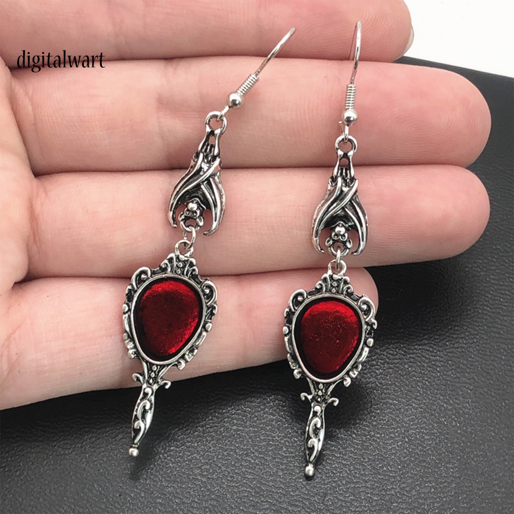 Kỹ Thuật Số| 1 Đôi Bông Tai Hình Dơi Phong Cách Gothic Thời Trang