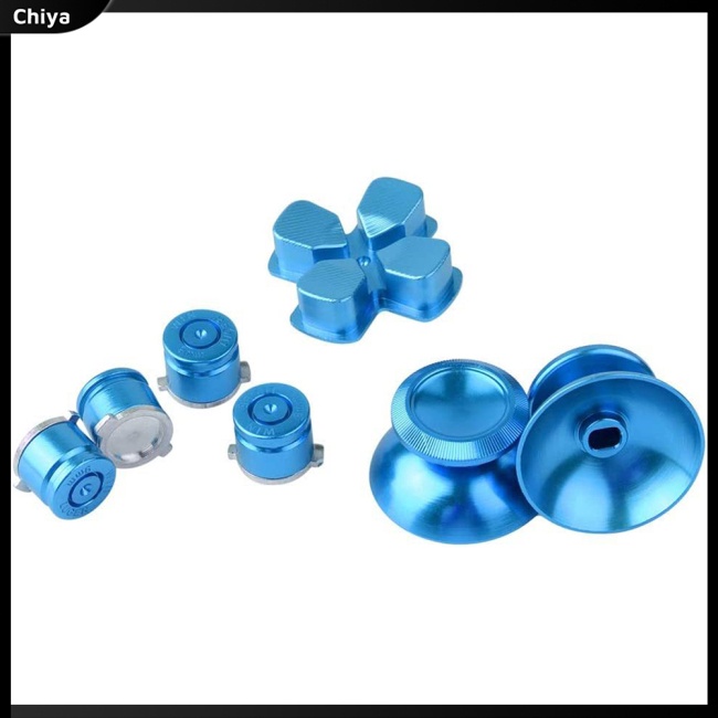 Bộ Nút Bấm Thay Thế Bằng Hợp Kim Nhôm Cho Tay Cầm Chơi Game Ps5