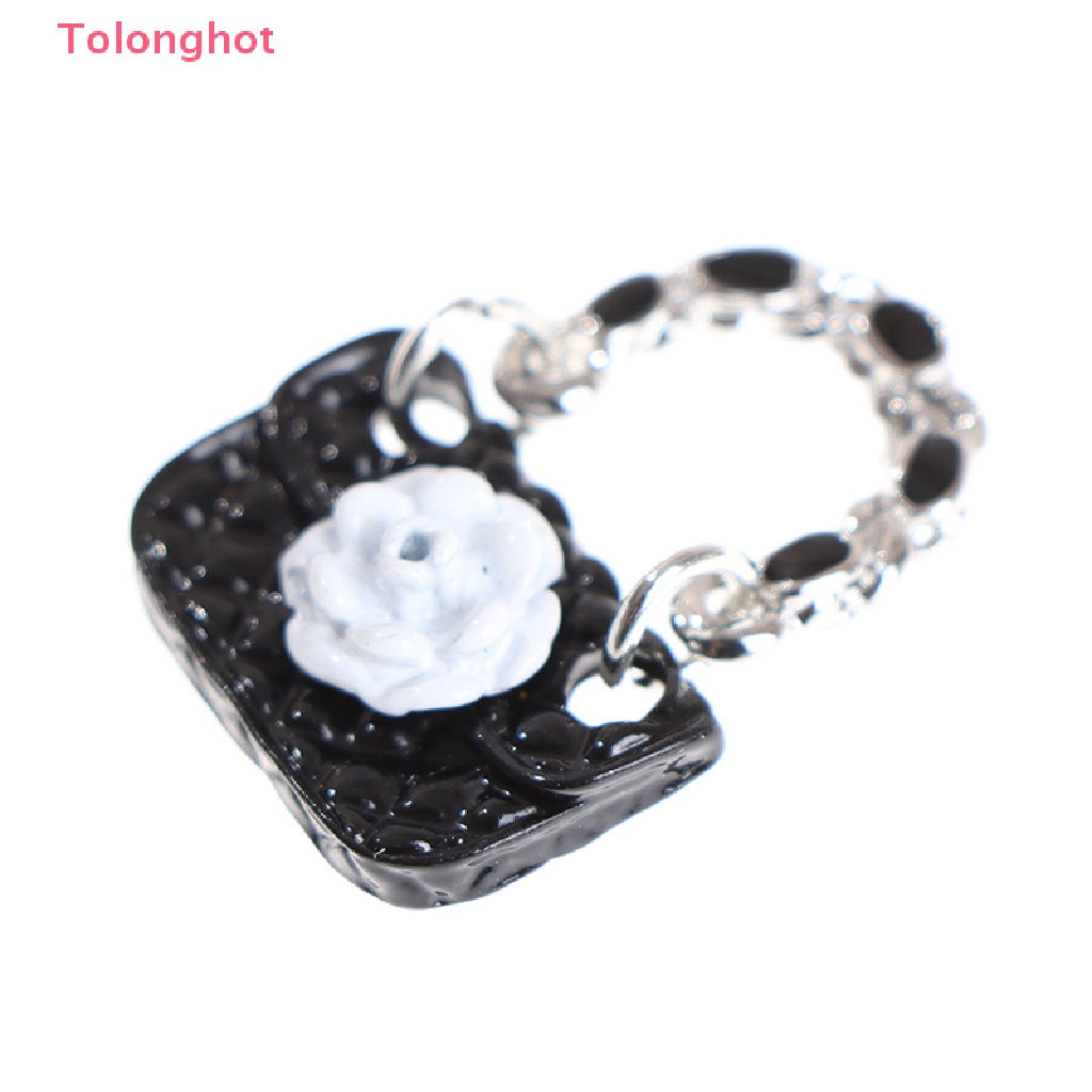 Set 2 Túi Xách Da Đeo Vai Thời Trang Cho Búp Bê 1: 6 1: 12