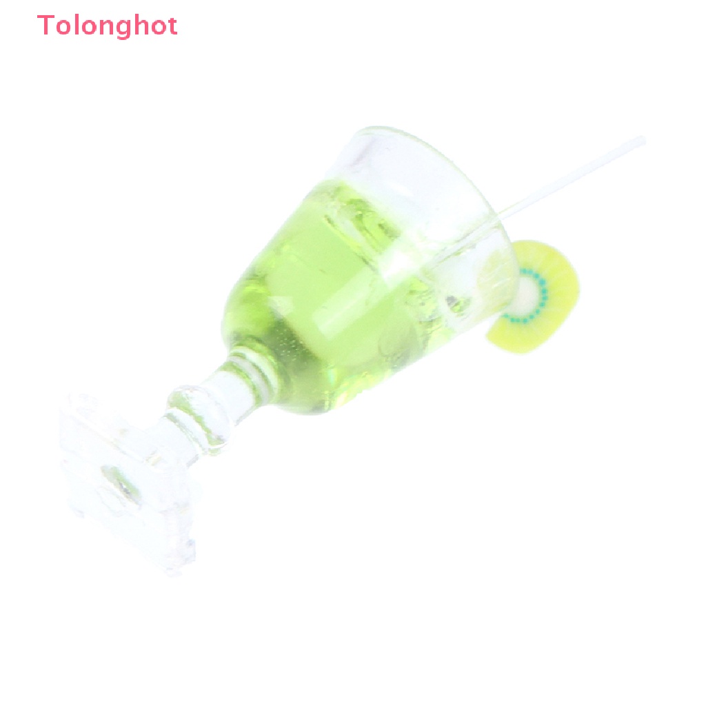 Set 2 Bình Đựng Nước Uống Trái Cây Tỉ Lệ 1 / 6 Trang Trí Nhà Búp Bê