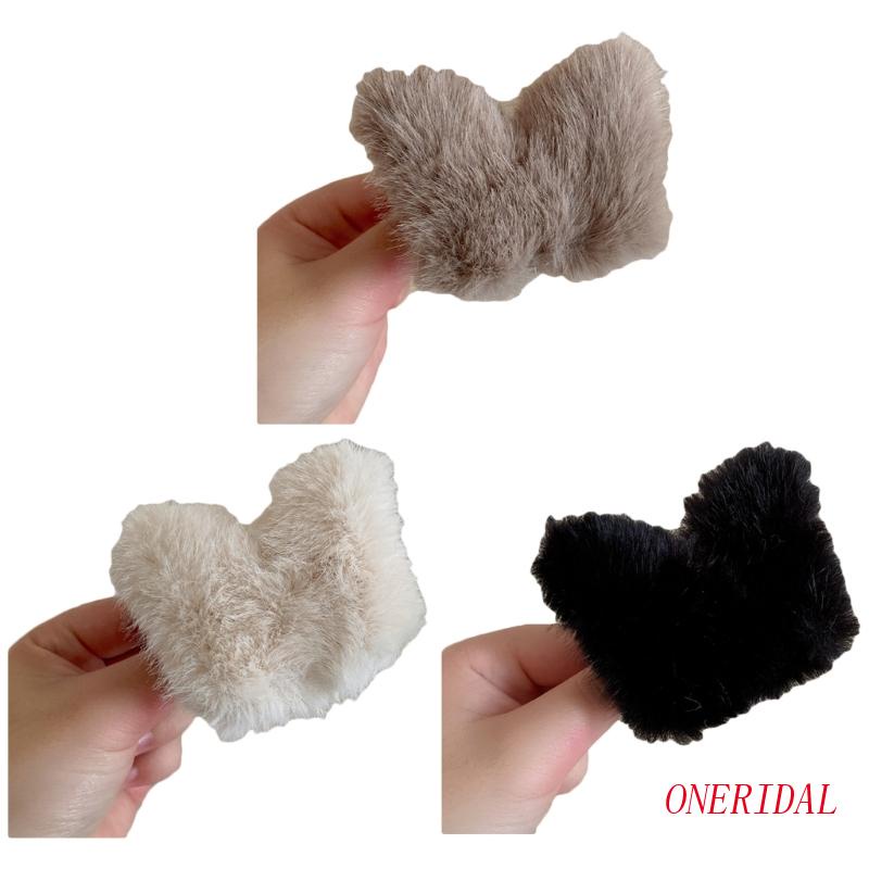 Kẹp Tóc Hình Bướm Bằng Lông Nhung Dễ Thương Xinh Xắn Dành Cho Nữ