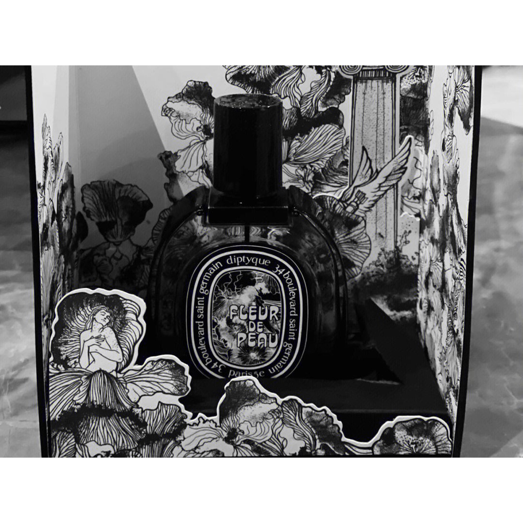 Diptyque Nước Hoa 75ml EDP Diptyque Fleur de Peau Phiên Bản Hộp Quà Tặng Unisex 75ml EDP