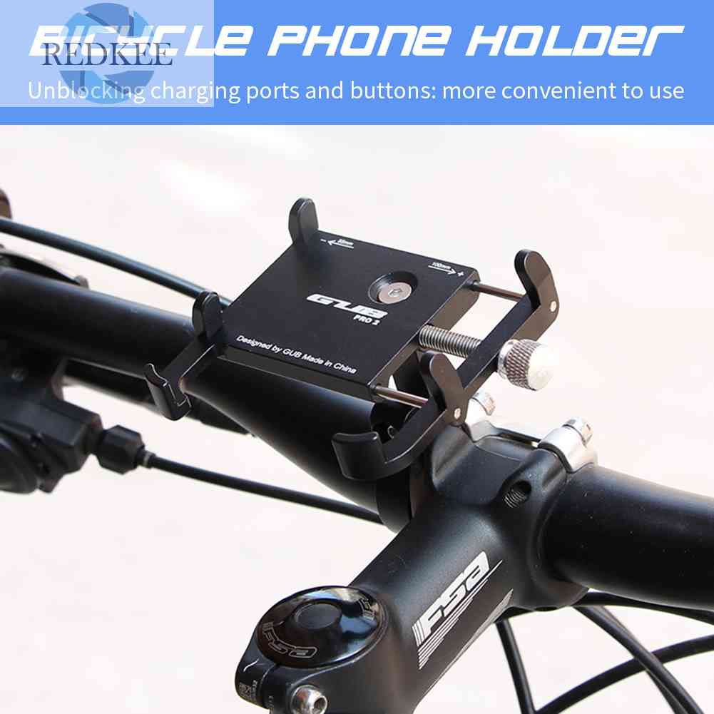 Gub Giá Đỡ Điện Thoại Bằng Hợp Kim Nhôm Gắn Tay Lái Xe Đạp