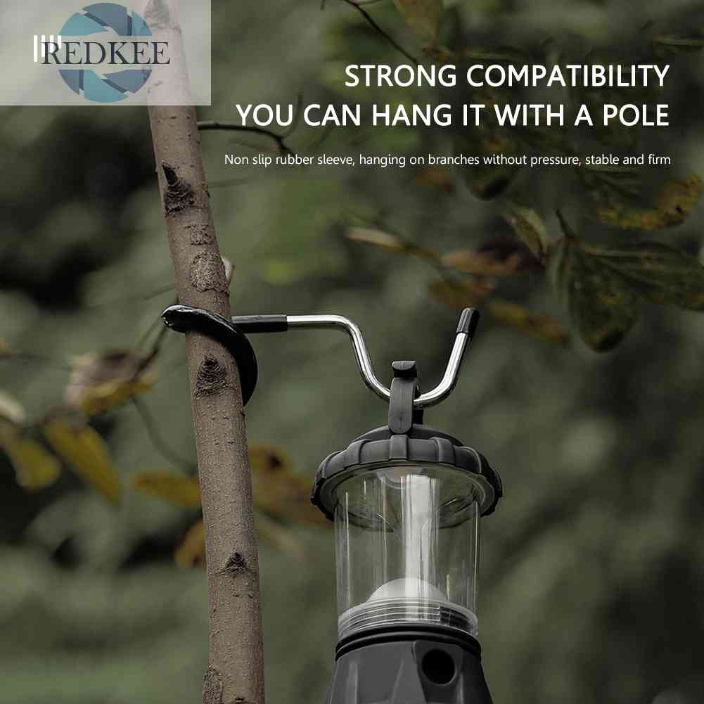 Giá Đỡ Đèn Cắm Trại Hình Chữ S Tiện Dụng