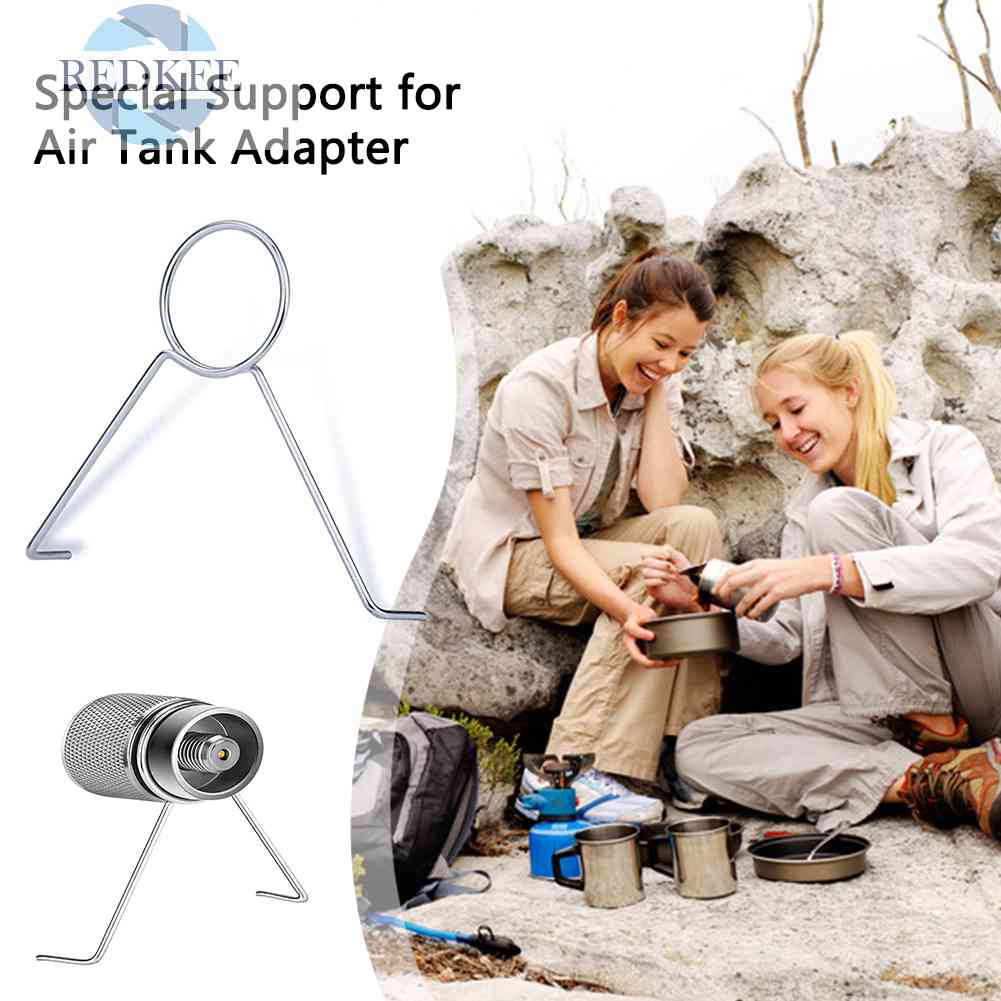 Giá Đỡ Bếp Ga Bằng Thép Không Gỉ Tiện Dụng Mang Theo Du Lịch Cắm Trại