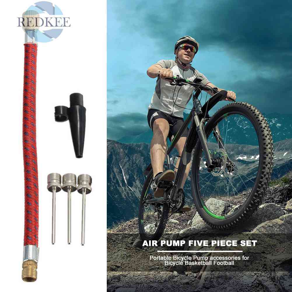Set 5 Dụng Cụ Bơm Bánh Xe Đạp
