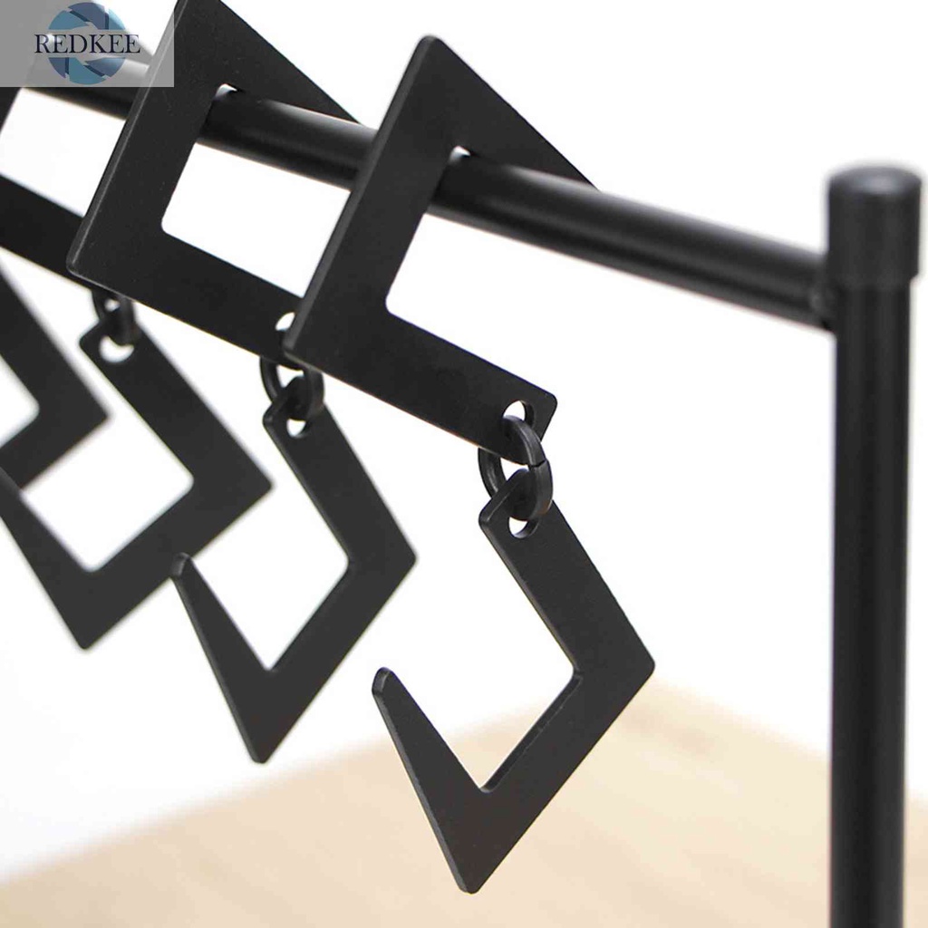 Móc Treo Đồ Hình Chữ S Bằng Kim Loại Tiện Dụng Cho Cắm Trại Leo Núi